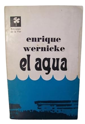 Imagen del vendedor de El Agua a la venta por Librera Aves Del Paraso