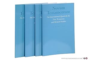 Immagine del venditore per Novum Testamentum. An International Quarterly for New Testament and Related Studies. Volume 62 (2020): Issue 1-4. venduto da Emile Kerssemakers ILAB