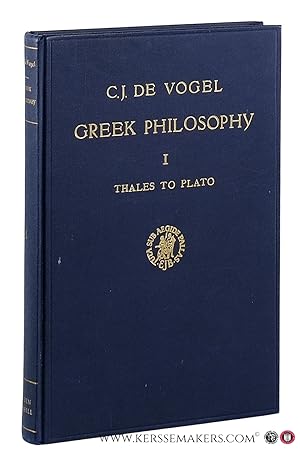 Bild des Verkufers fr Greek philosophy : a collection of texts selected and supplied with some notes and explanations. 1. Thales to Plato. Fourth edition. zum Verkauf von Emile Kerssemakers ILAB