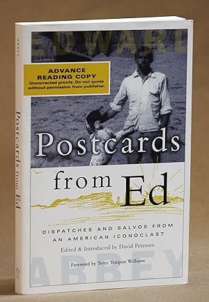 Image du vendeur pour Postcards from Ed: Dispatches and Salvos from an American Iconoclast [Advance Reading Copy] mis en vente par Back of Beyond Books