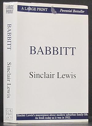 Seller image for Babbitt (LARGE PRINT) for sale by Schroeder's Book Haven