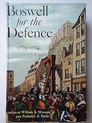 Seller image for BOSWELL FOR THE DEFENCE 1769-1774 for sale by GfB, the Colchester Bookshop