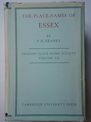 Imagen del vendedor de THE PLACE-NAMES OF ESSEX. (English Place-Name Society. Volume XII) a la venta por GfB, the Colchester Bookshop