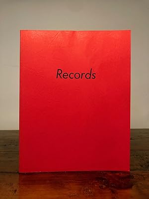 Seller image for Records for sale by Long Brothers Fine & Rare Books, ABAA