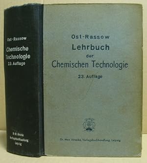 Imagen del vendedor de Lehrbuch der chemischen Technologie. a la venta por Nicoline Thieme