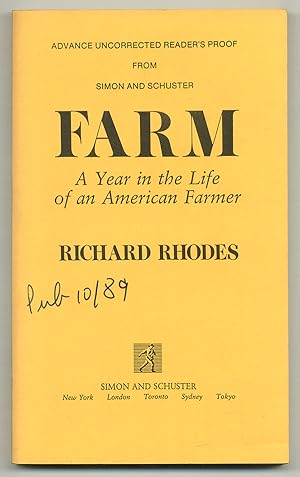 Seller image for Farm: A Year in the Life of an American Farmer for sale by Between the Covers-Rare Books, Inc. ABAA