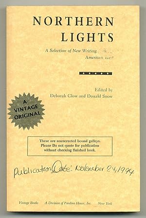 Seller image for Northern Lights: A Selection of New Writing from the American West for sale by Between the Covers-Rare Books, Inc. ABAA