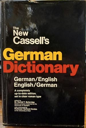 The New Cassell's German Dictionary (German-English English-German)