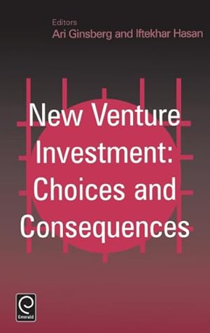 Immagine del venditore per New Venture Investment : Choices and Consequences venduto da GreatBookPricesUK