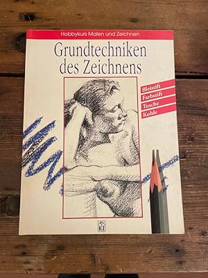 Grundtechniken des Zeichnens, Hobbykurs Malen und Zeichnen, Bleistift, Farbstift Tusche Kohle