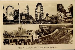 Ansichtskarte / Postkarte Wien 2. Leopoldstadt, Prater, Riesenrad