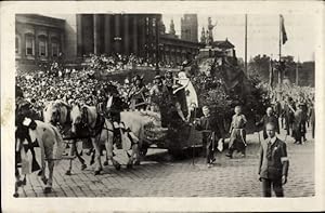 Ansichtskarte / Postkarte Wien 5 Margareten, X. Deutsches Sängerbundesfest, Festzug, Festwagen Di...