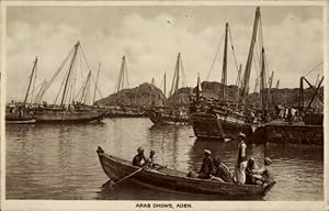 Bild des Verkufers fr Ansichtskarte / Postkarte Aden Jemen, Arabische Dhaus zum Verkauf von akpool GmbH