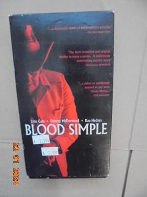 Seller image for Blood Simple for sale by Les Livres des Limbes