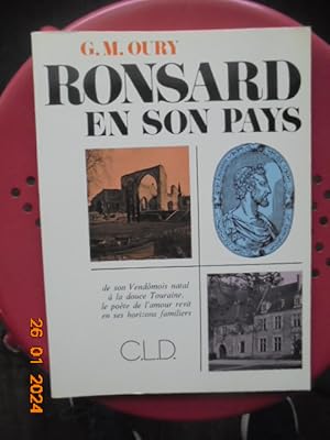 Imagen del vendedor de Ronsard en son pays a la venta por Les Livres des Limbes