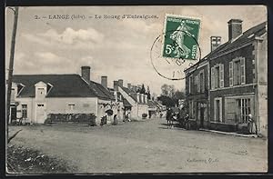 Carte postale Langé, le Bourg d`Entraigues
