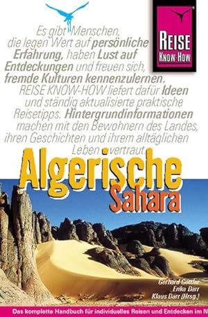 Seller image for Algerische Sahara: Reisehandbuch fr individuelles Entdecken der Welt der Tuareg for sale by Studibuch