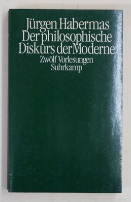 Bild des Verkufers fr Der philosophische Diskurs der Moderne. Zwlf Vorlesungen. zum Verkauf von antiquariat peter petrej - Bibliopolium AG