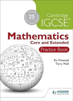 Imagen del vendedor de Cambridge IGCSE Mathematics Core and Extended Practice Book a la venta por WeBuyBooks 2