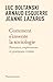 Bild des Verkufers fr Comment s'invente la sociologie: Parcours, expériences et pratiques croisés [FRENCH LANGUAGE - Soft Cover ] zum Verkauf von booksXpress
