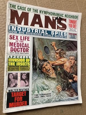 Seller image for Man's Magazine Vol. 11, No. 3 March 1963 for sale by Raymond Tait