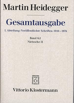 Nietzsche II - Band 6.2 (Martin Heidegger Gesamtausgabe)