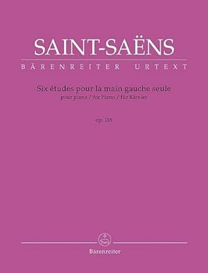 Bild des Verkufers fr Six tudes pour la main gauche seule op. 135 fr Klavier : Brenreiter Urtext zum Verkauf von AHA-BUCH GmbH