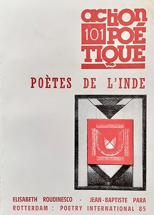 Seller image for Action potique n101, automne 1985 : potes de l'Inde. for sale by Le Livre  Venir