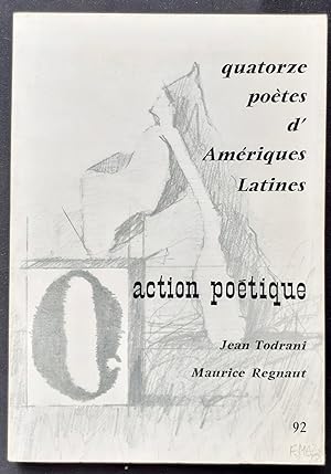 Bild des Verkufers fr Action potique n92, t 1983 : Quatorze potes d'Amriques Latines. zum Verkauf von Le Livre  Venir