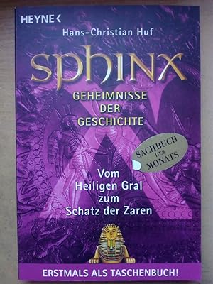 Bild des Verkufers fr Sphinx - Geheimnisse der Geschichte zum Verkauf von Versandantiquariat Jena