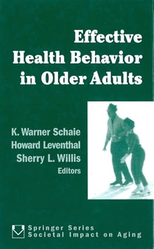 Immagine del venditore per Effective Health Behavior in Older Adults venduto da GreatBookPricesUK