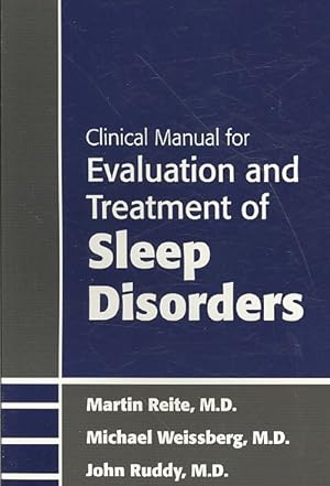 Seller image for Clinical Manual for the Evaluation and Treatment of Sleep Disorders for sale by GreatBookPricesUK