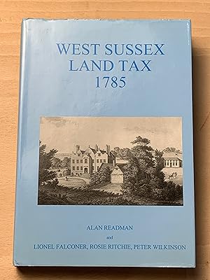 Imagen del vendedor de West Sussex land tax, 1785 (Sussex Record Society) a la venta por Neo Books