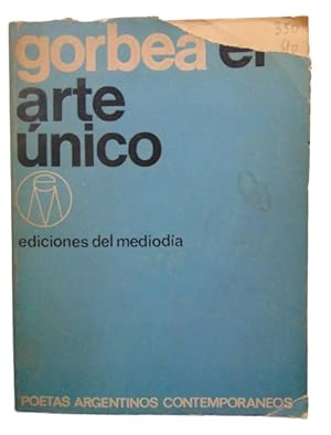 Seller image for El Arte nico for sale by Librera Aves Del Paraso