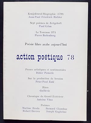 Imagen del vendedor de Action potique n78, juin 1979 - a la venta por Le Livre  Venir
