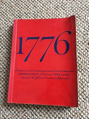 Imagen del vendedor de 1776: The British story of the American Revolution : [catalogue of an exhibition] sponsored by 'The Times', 'The Sunday Times' and Barclays Bank [held . London, 14th April to 2nd October 1976 a la venta por WeBuyBooks