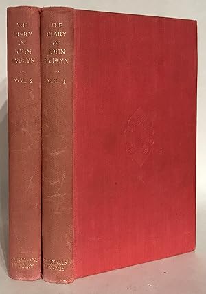 Imagen del vendedor de The Diary of John Evelyn. Two Volumes (complete). a la venta por Thomas Dorn, ABAA