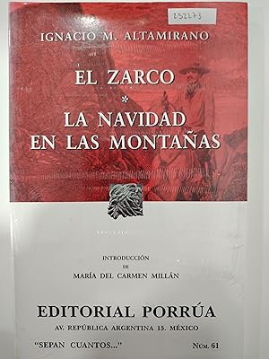 Seller image for El zarco ? La navidad en las montaas for sale by Libros nicos