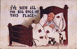 Seller image for hotel postcard: I've Seen All the Big Bugs of This place for sale by Mobyville