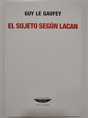 Seller image for El sujeto segn Lacan for sale by Libros nicos