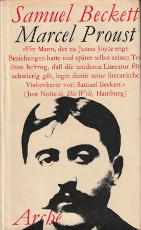 Bild des Verkufers fr Proust. zum Verkauf von Versandantiquariat Dr. Uwe Hanisch