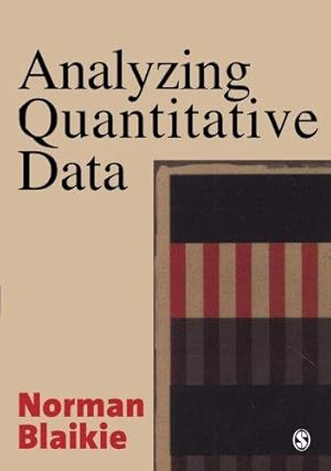 Seller image for Analyzing Quantitative Data: From Description to Explanation for sale by WeBuyBooks