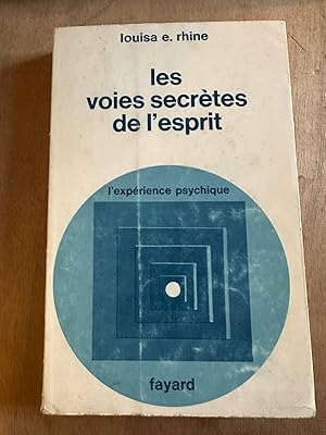 Seller image for Les voies secrtes de l'esprit for sale by Dmons et Merveilles