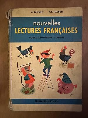 Imagen del vendedor de Nouvelles lectures franaises cours lmentaire 2e anne a la venta por Dmons et Merveilles