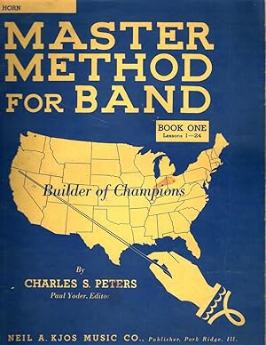 Seller image for MASTER METHOD FOR BAND, BOOK ONE LESSONS 1-24 F Horn for sale by The Reading Well Bookstore