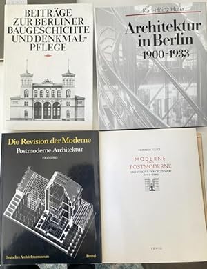 Bild des Verkufers fr Moderne und Postmoderne. Architektur der Gegenwart 1950-1980. (Und), Ders.: Die Revision der Moderne. Postmoderne Architektur 1960-1980. 2 Bnde. Mit zahlreichen Abbildungen. zum Verkauf von Treptower Buecherkabinett Inh. Schultz Volha