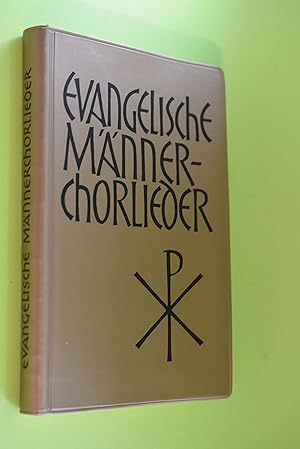 Seller image for Evangelische Mnnerchorlieder. Bearb. u. m. Vorw. hrsg. von Jenny Markus u. Arnold Odermatt. Unter Mitarb. v. A. Juon u. K. Stocker / Brenreiter[-Ausg.] ; 3980 for sale by Antiquariat Biebusch