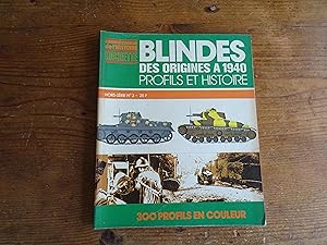 Connaissance de L'Histoire Hors-Série N°3 BLINDES DES ORIGINES A 1940 PROFILS ET HISTOIRE