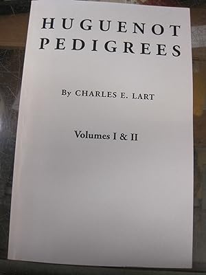Bild des Verkufers fr Huguenot Pedigrees (2 Volumes in 1) zum Verkauf von Stony Hill Books
