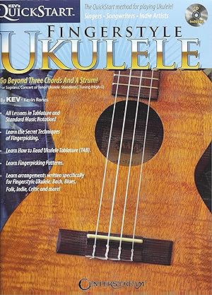 Bild des Verkufers fr Kev's QuickStart for Fingerstyle Ukulele 1 with CD zum Verkauf von The Denver Bookmark